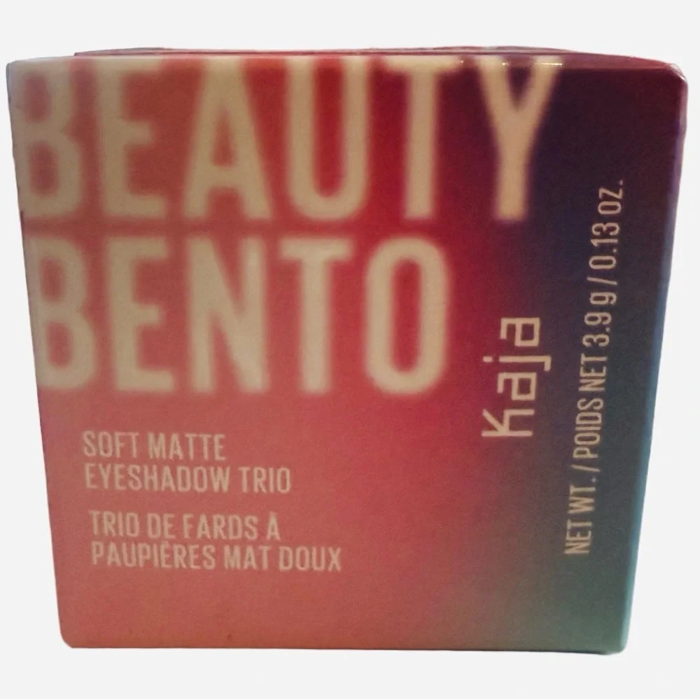Kaja Beauty Bento Bouncy Shimmer Eyeshadow Trio - Neutral Moment-Neutral Shades